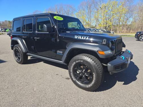 Black Clearcoat 2023 Jeep Wrangler 4xe Base