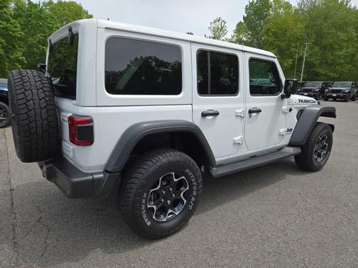 Bright White Clearcoat 2023 Jeep Wrangler 4xe Rubicon