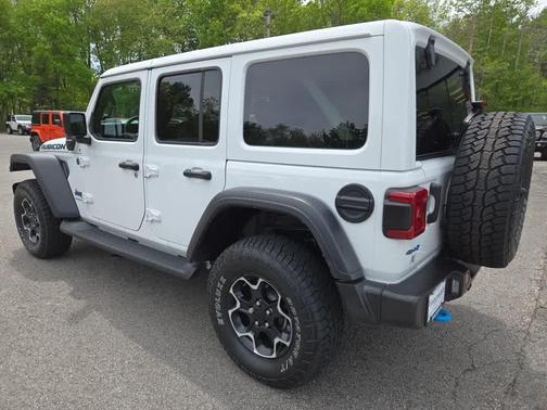 Bright White Clearcoat 2023 Jeep Wrangler 4xe Rubicon