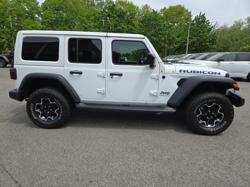 Bright White Clearcoat 2023 Jeep Wrangler 4xe Rubicon