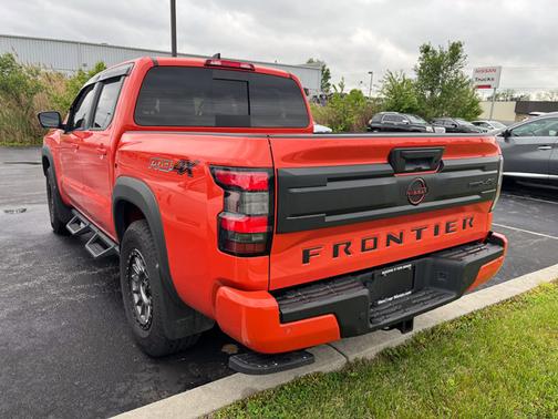 Afterburn Orang 2025 Nissan Frontier PRO-4X