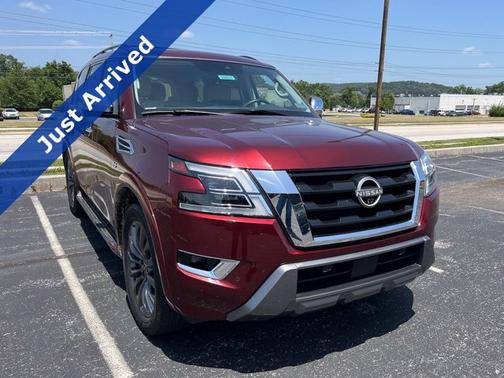 Coulis Red 2022 Nissan Armada Platinum