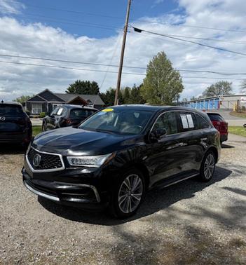 Black 2018 Acura MDX 3.5L w/Technology Package