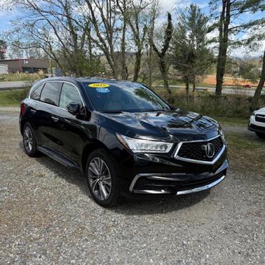 Black 2018 Acura MDX 3.5L w/Technology Package