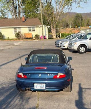 Blue 2001 BMW Z3 2.5i Roadster