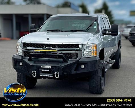 Silver Ice Metallic 2012 Chevrolet Silverado 3500 LTZ