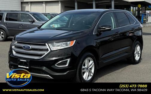 Ruby Red Metallic Tinted Clearcoat 2017 Ford Edge SEL