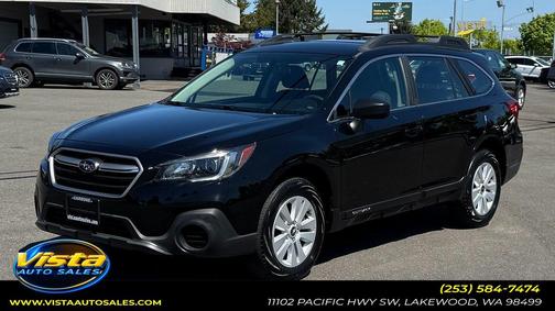 Crystal Black Silica 2018 Subaru Outback 2.5i