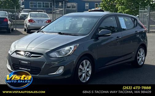 Cyclone Gray 2013 Hyundai Accent SE