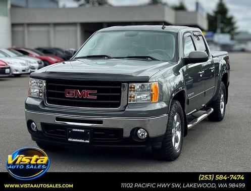 Gray Green Metallic 2011 GMC Sierra 1500 SLT