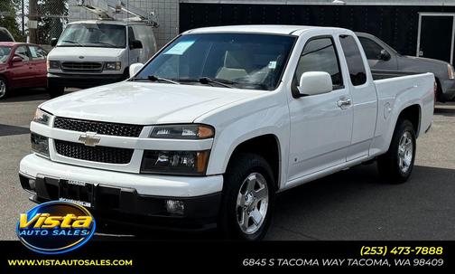 Summit White 2009 Chevrolet Colorado LT