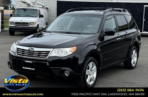 Obsidian Black Pearl 2010 Subaru Forester 2.5 X Limited