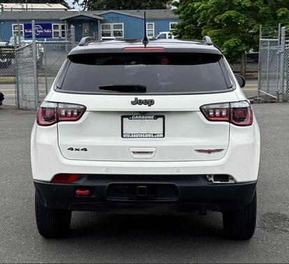 White Clearcoat 2018 Jeep Compass Trailhawk