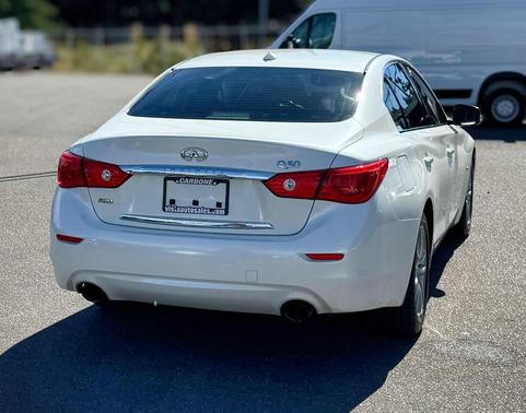 Majestic White 2016 INFINITI Q50 3.0T Premium