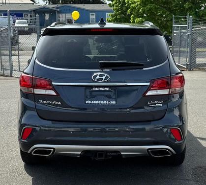 Night Sky Pearl 2017 Hyundai SANTA FE Limited Ultimate