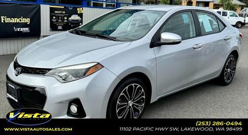 2014 Toyota Corolla S Plus
