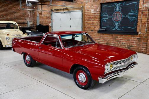 Red 1965 Chevrolet El Camino Base