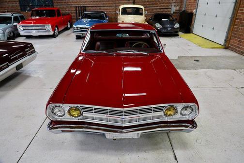 Red 1965 Chevrolet El Camino Base