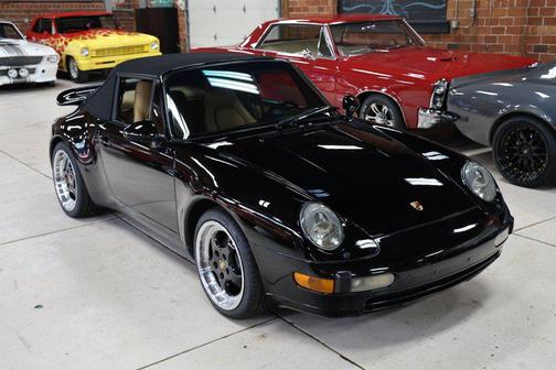 Black 1995 Porsche 911 911 Carrera Cabriolet