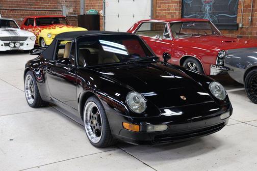 Black 1995 Porsche 911 911 Carrera Cabriolet
