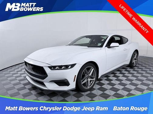 Oxford White 2024 Ford Mustang EcoBoost