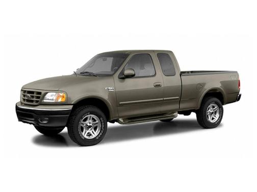 White 2002 Ford F-150 Lariat SuperCrew