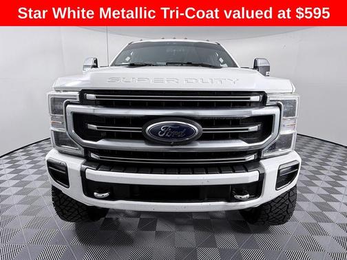 White Metallic 2020 Ford F-250 Platinum