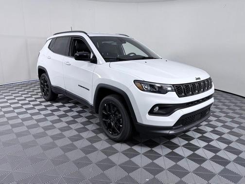 Bright White 2026 Jeep Compass Latitude