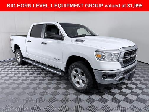 Bright White Clearcoat 2023 RAM 1500 Big Horn