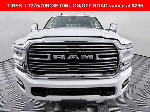 Bright White Clearcoat 2024 RAM 2500 Laramie