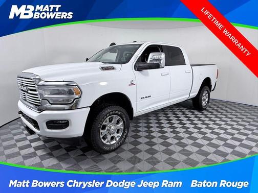 Bright White Clearcoat 2024 RAM 2500 Laramie