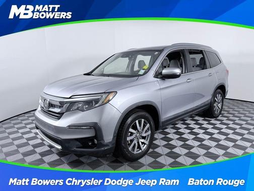 Silver 2019 Honda Pilot EX-L w/Navigation/RES