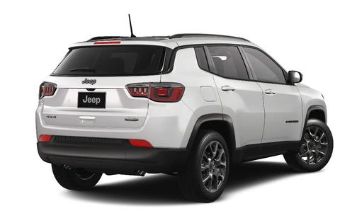 Bright White 2026 Jeep Compass Latitude