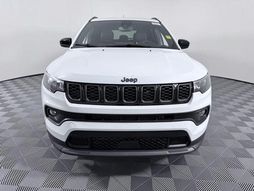 Bright White 2026 Jeep Compass Latitude