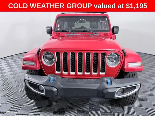 Firecracker Red Clearcoat 2022 Jeep Wrangler Unlimited 4xe Sahara