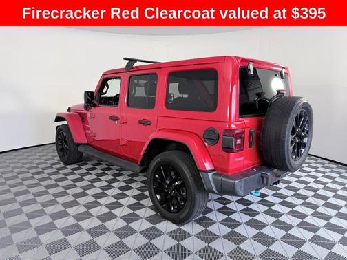 Firecracker Red Clearcoat 2022 Jeep Wrangler Unlimited 4xe Sahara