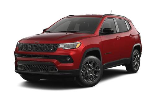 Red 2026 Jeep Compass Latitude