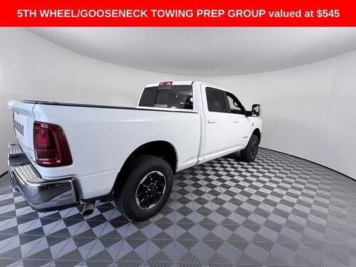 Bright White Clearcoat 2025 RAM 2500 Laramie