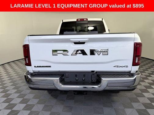 Bright White Clearcoat 2025 RAM 2500 Laramie