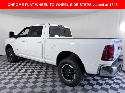 Bright White Clearcoat 2025 RAM 2500 Laramie