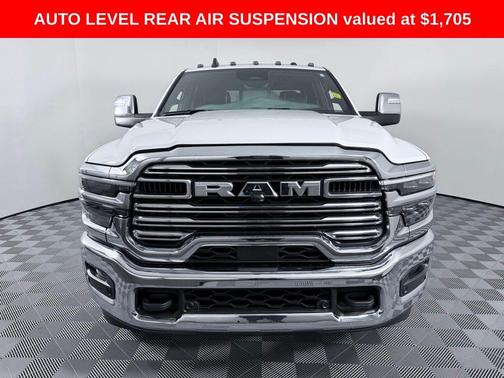 Bright White Clearcoat 2025 RAM 2500 Laramie