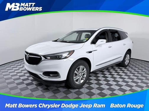 Summit White 2018 Buick Enclave Essence