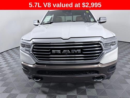 Ivory White 2022 RAM 1500 Longhorn