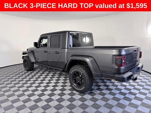 Granite Crystal Clearcoat Metallic 2024 Jeep Gladiator Sport