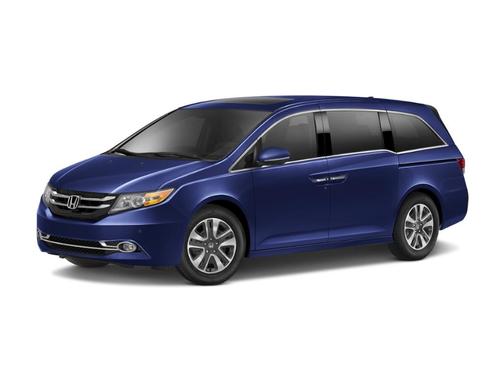Crystal Black Pearl 2015 Honda Odyssey Touring Elite