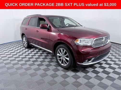 Octane Red Pearlcoat 2019 Dodge Durango SXT Plus