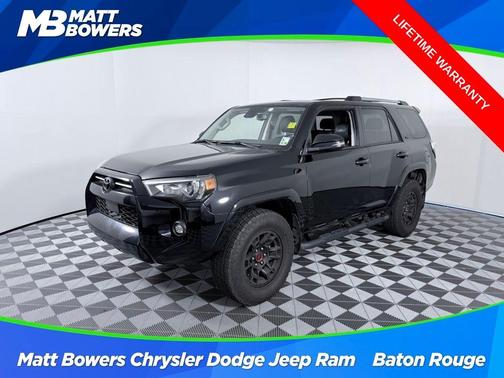 Midnight Black Metallic 2024 Toyota 4Runner SR5 Premium
