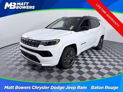 Bright White Clearcoat 2022 Jeep Compass Altitude