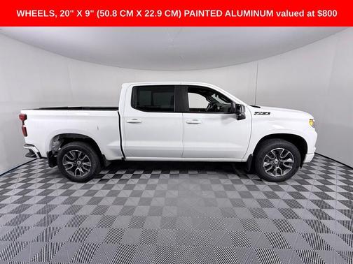 Summit White 2024 Chevrolet Silverado 1500 RST