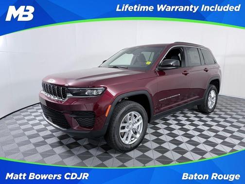 Velvet Red Pearlcoat 2026 Jeep Grand Cherokee Laredo 4x2